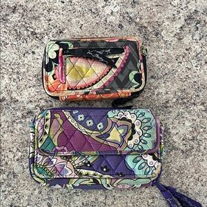 Vera Bradley Multicolor Quilted Wristlet Set
